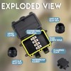 Innfeeltech LF-2068-4H Electrical Junction Box Waterproof Outdoor Waterproof Cable Junction