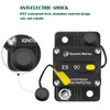 LENKRAD 90 Amp Marine Circuit Breaker Resettable 90A with Manual