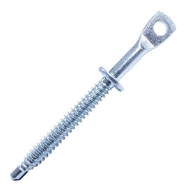 3.25" Eye Lag Self Tapping Drilling Point Screw Zinc (Qty 200)