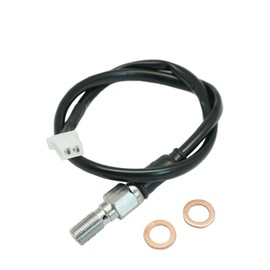 Motorcycle Universal M10 x 1.00 mm Front Rear Hydraulic Brake Calipers Cylinder Pump Brake Light Switch Stop Light Switch with Hollow Screw for Scooter Moped Dirt Pit Bike ATV Yamaha