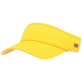 Balke Sun Shield Cap Sun Hat Visor with Velcro Fastening for Men and Women, curry