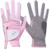 GH - Guantes de golf de piel para mujer, un