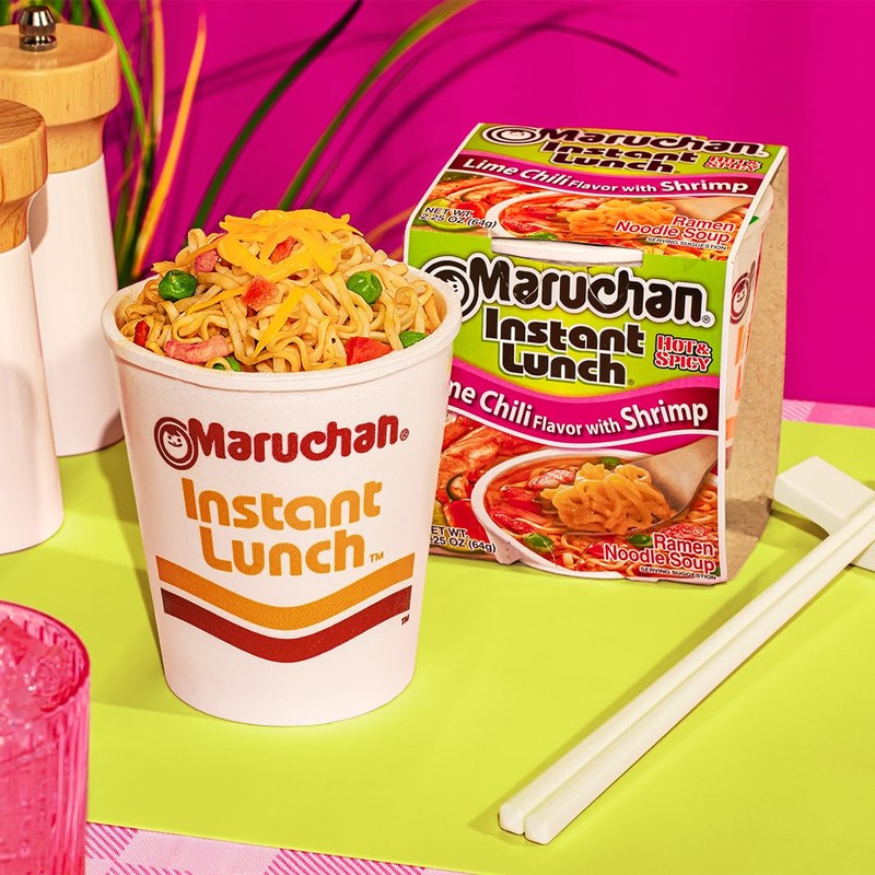 Maruchan Instant Lunch Lime Chili Flavor with Shrimp, 2.25 Oz,