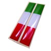 DIGIART INTERNATIONAL ITALIA ITALIAN ITALY FLAG 3D EPOXY CAR EMBLEM