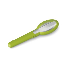 Emsa N10718 Clip & Go Besteckset 3-teilig | Inkl. Etui für unterwegs: Messer, Gabel und Löffel | Material: hochwertiger Edelstahl | Spülmaschinenfest | In Deutschland entwickelt | Grün