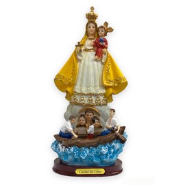 Imagen Estatua Virgen Caridad de Cobre 10" Statue Our Lady of Charity Statue Figure Religious Gift