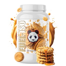 Underground Bio Labs Panda Supps - Panda Fuel ISO Premium 100% Whey Protein Isolate for Men and Women with 25g Protein and 0g Sugar (Peanut Butter Cookie) (25 Servings)