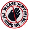 Service Dog Please Don't Pet Me I'm Working Vests/Harnesses Emblem