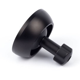 100mm Bowl Adapter,Half Ball Flat to Bowl Adapter Converter with 3/8'' Screw for Manfrotto Weifeng Video Tripod Fluid Head DSLR Rig Camera