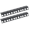 HMF 66804-02 Rack Rail for Server Cabinet, Pack of 2,