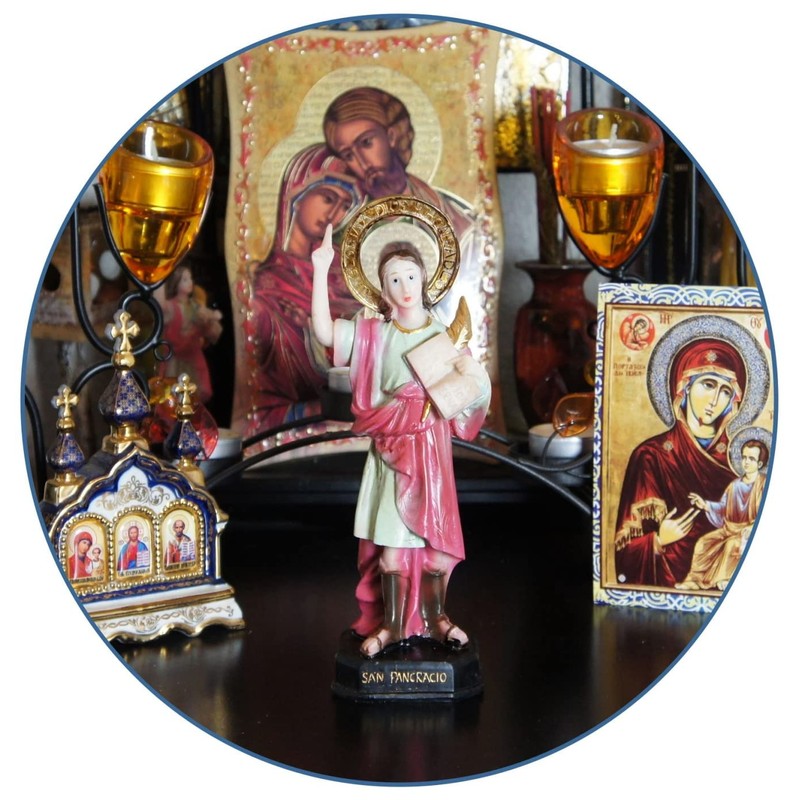 VENTURA TRADING 12 centimeters Pancras of Rome Saint Pankration Catholic