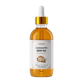 Gaayou-Aceite corporal de tarta de crema de coco Aceite corporal artesanal Aceite de coco hidratante Aceite corporal jugoso con aroma reconfortante y relajante para todo tipo de piel