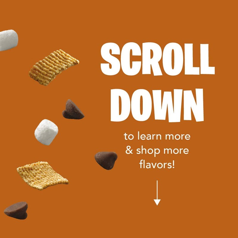 Golden Grahams Breakfast Cereal Treat Bars, S'mores, Snack Bars, 8