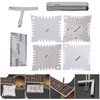 Guitar Measuring Set String Distance Height Radian Ruler Stainless Steel
