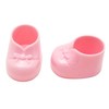 12 Small Baby Booties Plastic Shoes Candy Holders Favors 1.875"