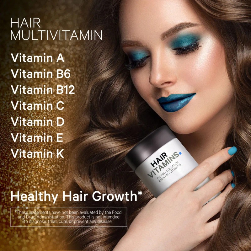 Vitaminas Para El Cabello Codeage 10000 Mcg De Biotina, Quer