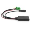 Car AUX Cable 5.0 Bluetooth Microphone Harness Audio Wire Fit