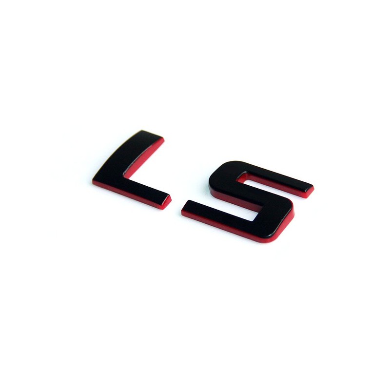 Yoaoo 2Pack OEM Ls Nameplate Emblem Badges 3D Decal Compatible