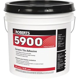 ROBERTS 5900-3.5G Ceramic Tile Adhesive, 3.5 Gallon