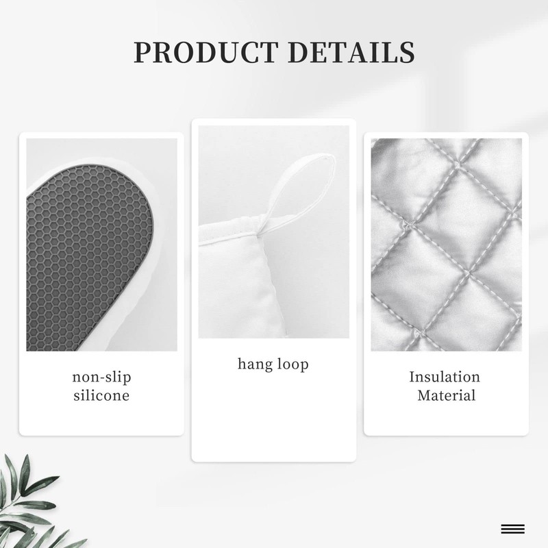 Oven Mitts and Potholders Black and White Dinosaur Skeleton Skulls