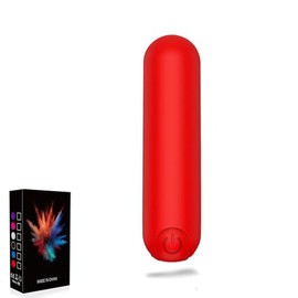 BTHF Small Back Massager with Ten Frequency Modes; Waterproof Back Massager; Lightweight and Compact; Equipped with a USB Charging Cable.