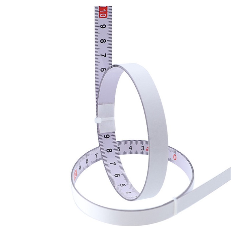 Self Adhesive Scale Ruler Forward and Reverse Painted Steel Tape