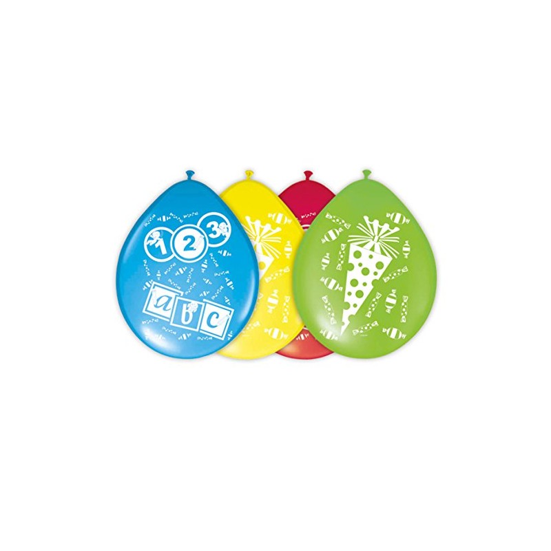 Decorative Set for Starting School, 2 x Garlands + 8