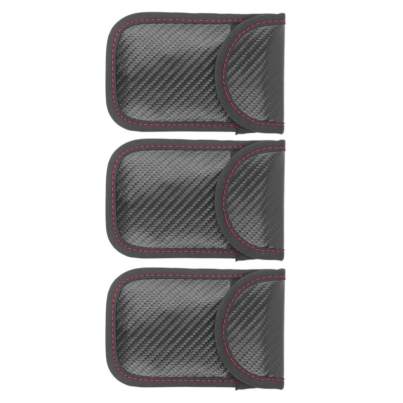 3pcs Key Fob Signal Blocker Case Signal Blocking Anti Theft