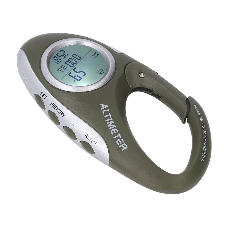 Digital Altimeter Barometer Multifunctional ABS Housing Backlight Altitude Barometer for