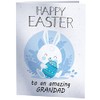 Happy Easter Card For Grandad - Easter Bunny & Easter