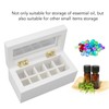 10 Slots Essential Oil Storage Box Case Bamboo Wood Essential