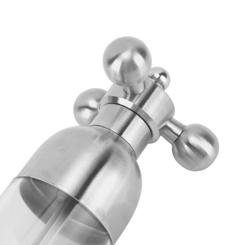 Pepper Mill Professional Refillable Ceramic Rotor Coarseness Adjustable Manual Pepper