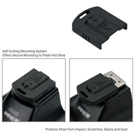 JJC Hot Shoe Cover Protection for Nikon Speedlight SB-5000, SB-700, SB-500, SB-300, SB-900, SB-910 Shoe Mount Cap Cover