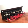 Marine Boat 8 Gang Waterproof Switch Panel Aluminum Plate 12V