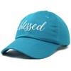 DALIX Blessed - Gorra de béisbol para mujer (algodón suave),