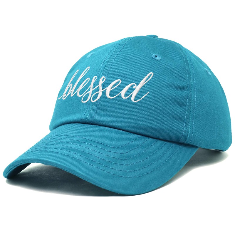DALIX Blessed - Gorra de béisbol para mujer (algodón suave),