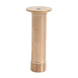 Housoutil 1 Pcs Fountain Pump Nozzle, Mushroom Design Water Fountain Spray Head, Copper Material, Golden, 3.93 x 1.57 Inch, for Home Pond, Pool, Submersible Pump