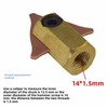 Ronyme Spots Welding Tip Detachable Triangle Piece Spots Welding Sliding