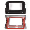 RT-TCZ 7" Carbon Fiber ABS Dashboard GPS Navigation Panel Frame