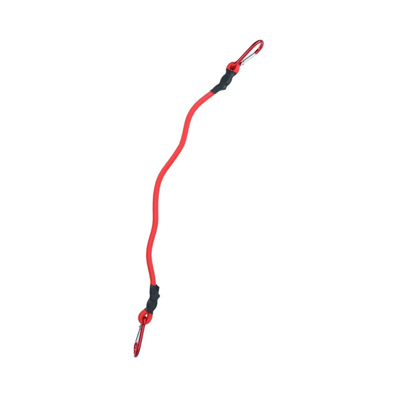 24” 60cm Bungee Rope with Carabiner Clips Cords Elastic Tie
