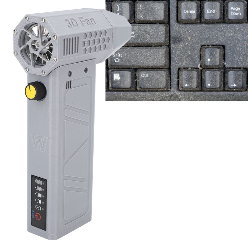 Powerful Turbo Fan High Speed Portable DIY Handheld Brushless Mini