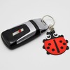 KEYSPACE Ladybird Keyring Lucky Beetle as Cute Key Ring Ladybird,