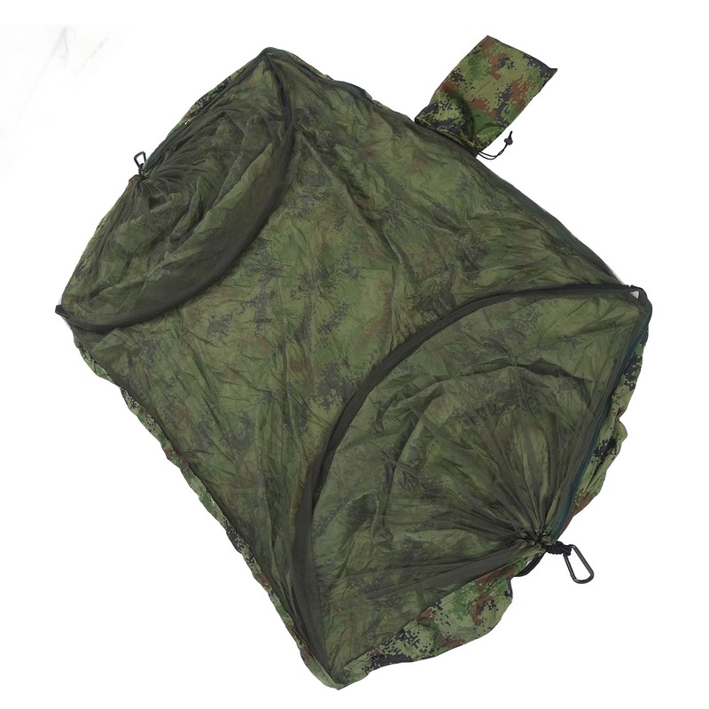 Camping Hammock 2 Persons 440lb Capacity Camo Color Bed Net