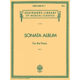 Sonata Album for the Piano Book 2 Schirmer Sheet Music Book NEW 050254410