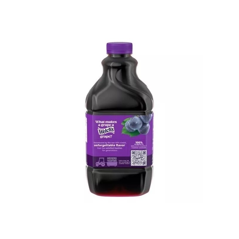 Welch’s 100% Grape Juice Concord Grape No Sugar Vitamin C,