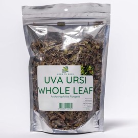 Herb To Body Uva Ursi Herb Leaves Whole - 4oz, Wildcrafted Arctostaphylos Pungens, Herbal Tea Loose Leaf for Uva Ursi Tea, Tinctures, Extracts, and Traditional Preparations
