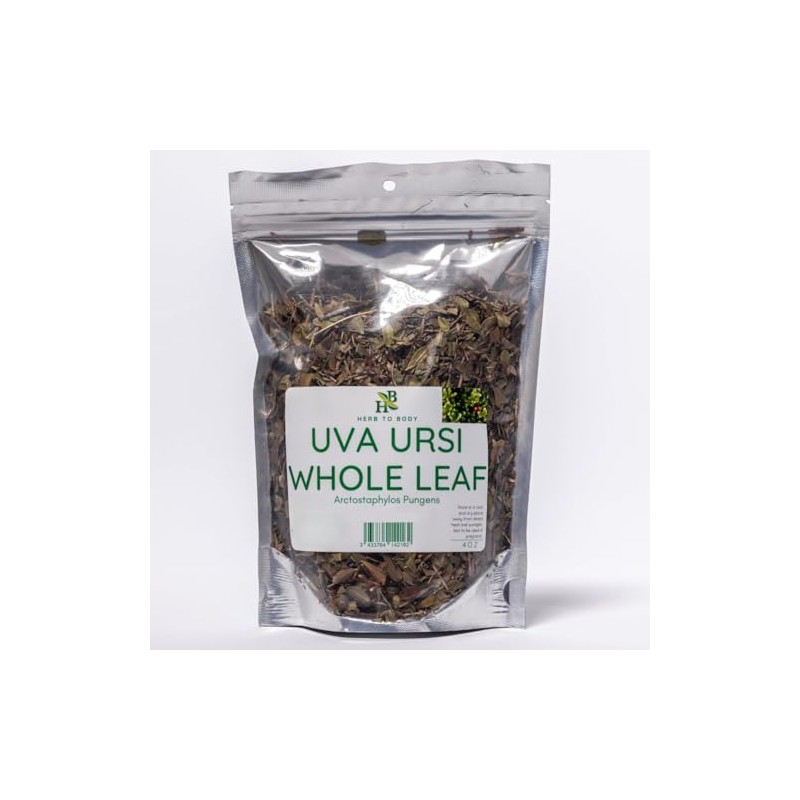 Herb To Body Uva Ursi Herb Leaves Whole - 4oz,