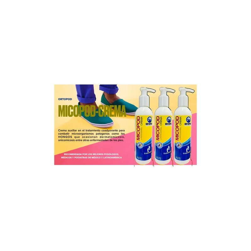 Micopod Crema Pédica Para Hongos En Uñas Y Pies