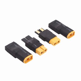 OliRC 4pcs XT60 XT-60 to Traxxas TRX Style Male Female Connector Adapter(C155-4)
