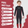 Seaskin Kids Wetsuit for Boys Girls Toddlers, 2mm Front Zipper